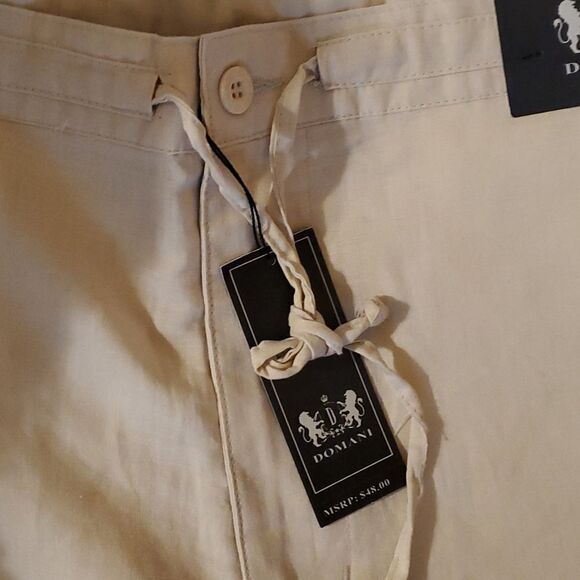 DOMANI woman Sand Pants New M - Picture 2 of 7